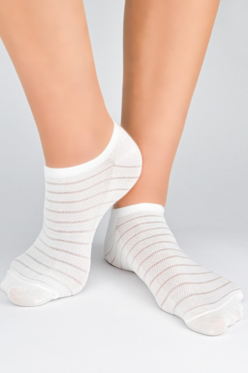 Dámské ponožky z modalu Noviti, Béžová 35-38 i170_ST045-W-02-035038