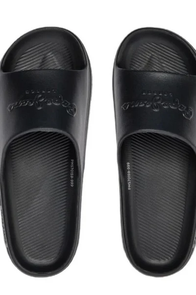 Pánské žabky Pepe Jeans Beach Slide - Otevřený design