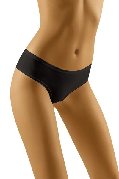 Dámské kalhotky Sleek Soft Black - Wol-Bar