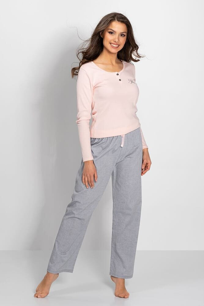 Meruňkový sen pro ženy - Pyžamo Linda Momenti Per Me, růžová XL i43_78594_2:růžová_3:XL_