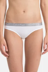Radiant Cotton - Dámské bílé kalhotky Calvin Klein