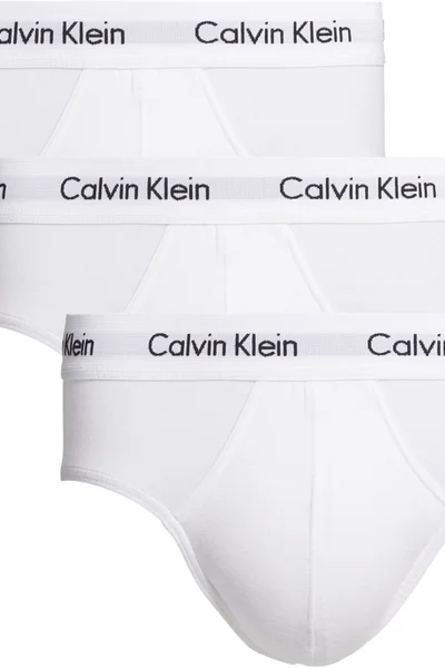 Klasické bavlněné slipy Calvin Klein 3 Pack