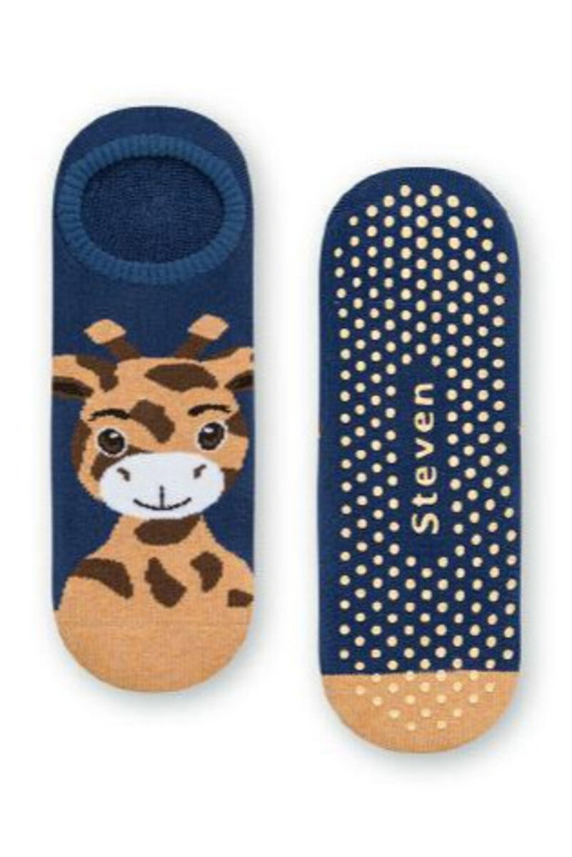 Dámské froté ponožky s ABS OALR3 Steven, tmavě modrá 38-40 i170_ZG045132C