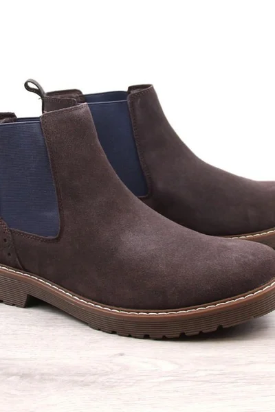 Mužské kožené zimní boty Filippo Warm
