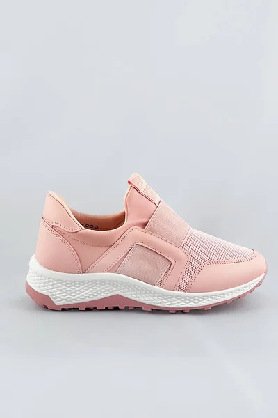 Růžové dámské boty slip-on 440Y COLIRES