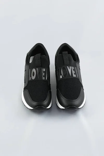 Černé dámské boty slip-on 1P0781 COLIRES