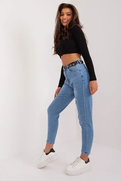 Dámské modré jeans kalhoty FPrice