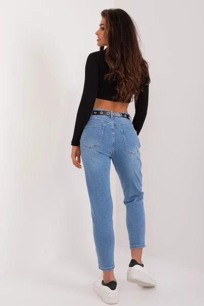 Dámské modré jeans kalhoty FPrice