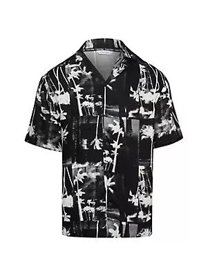 Pánská košile RESORT SHIRT-PRINT Calvin Klein, S i652_KM0KM009700GL001