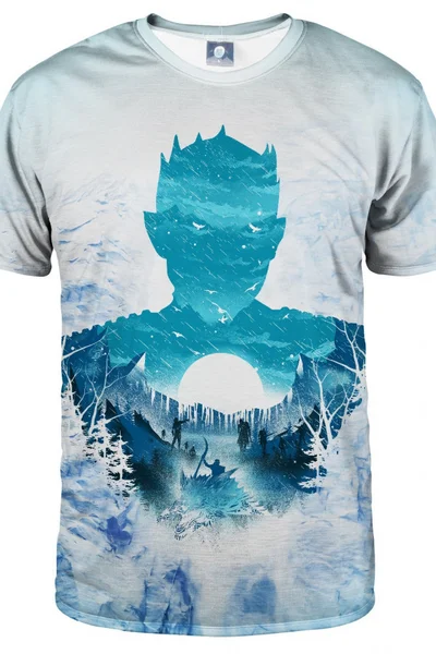 Dámské Unisex Tričko Night King Modré - Aloha From Deer