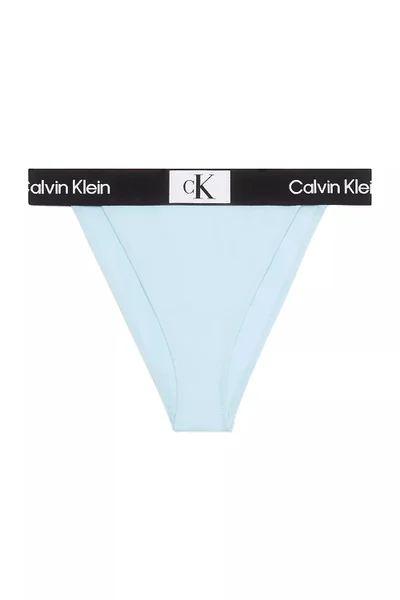 Dámské plavky Spodní díl HIGH RISE CHEEKY BIKINI - Calvin Klein