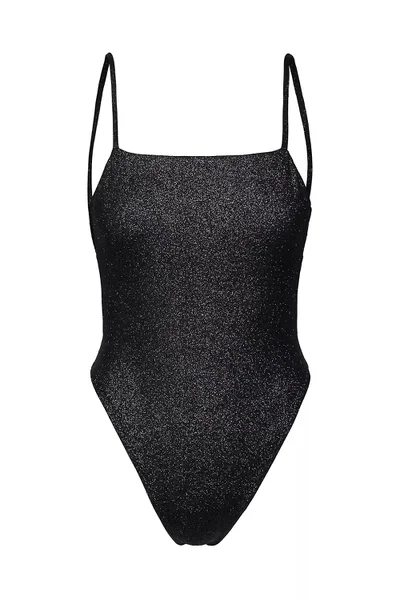 Jednodílné plavky SQUARE NECKLINE - Calvin Klein