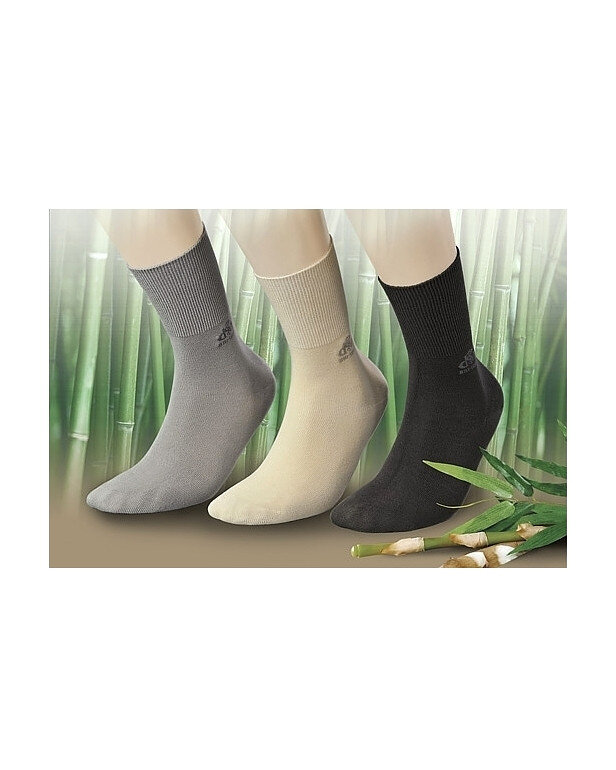 Zdravotní ponožky JJW Deo MedBamboo, popelavě šedá 43-46 i384_17813562