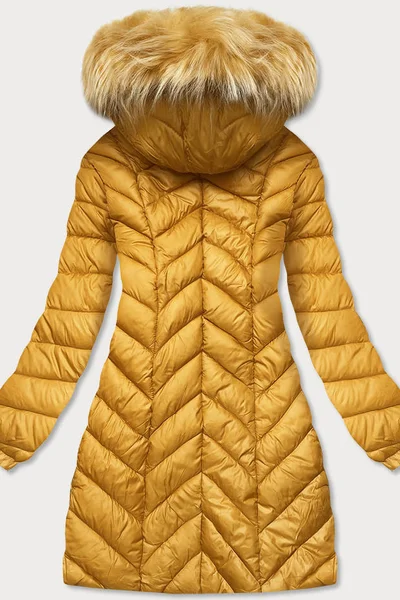 Slunečná žlutá bunda s kapucí VIOLA&C