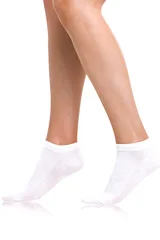 Krátké dámské bambusové ponožky BAMBUS AIR LADIES IN-SHOE SOCKS - BELLINDA - bílá