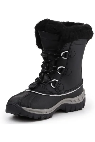 Dětské boty BearPaw Jr 190 Black Grey