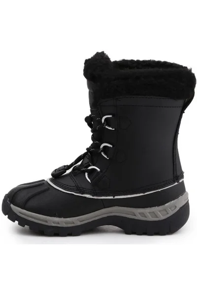 Dětské boty BearPaw Jr 190 Black Grey