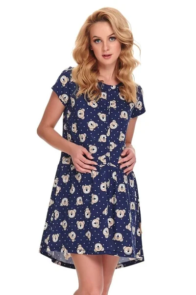 Dámské noční košile Teddy bavlna organic Dn-nightwear