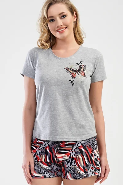 Pyžamo pro ženy šortky Motýli Vienetta
