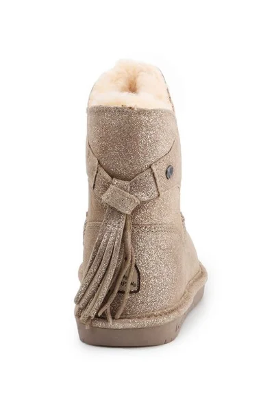 Dětské boty BearPaw Mia Youth W 0633T0 Pewter Distressed