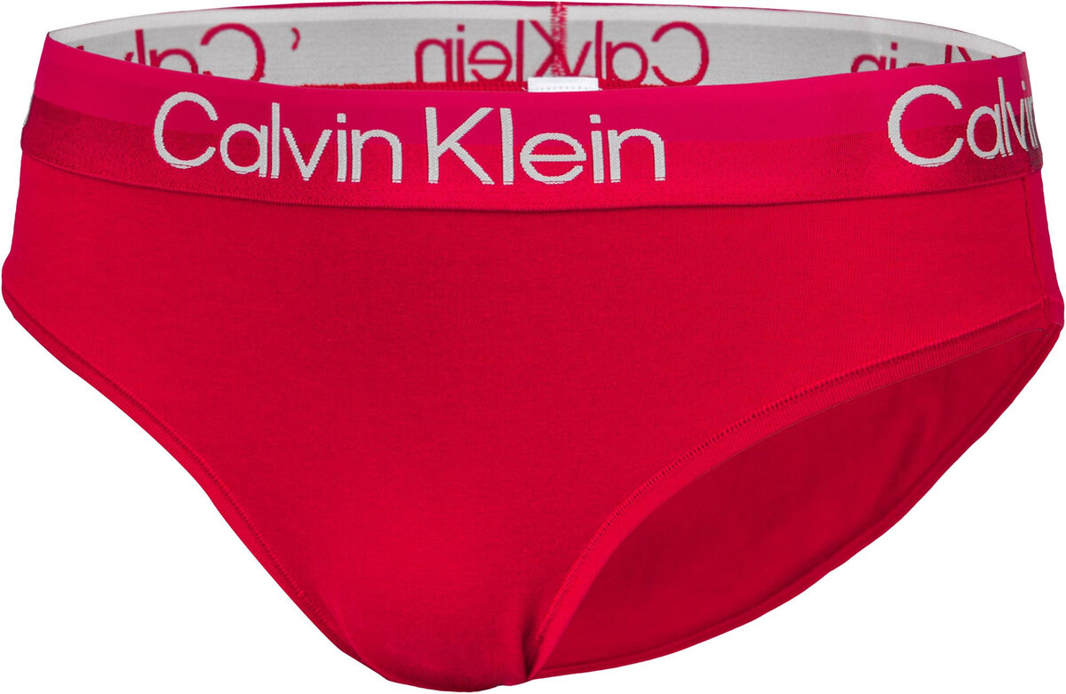 Dámské kalhotky s vysokým pasem Z79 - XMK - Červená - Calvin Klein, červená L i10_P50383_1:19_2:90_