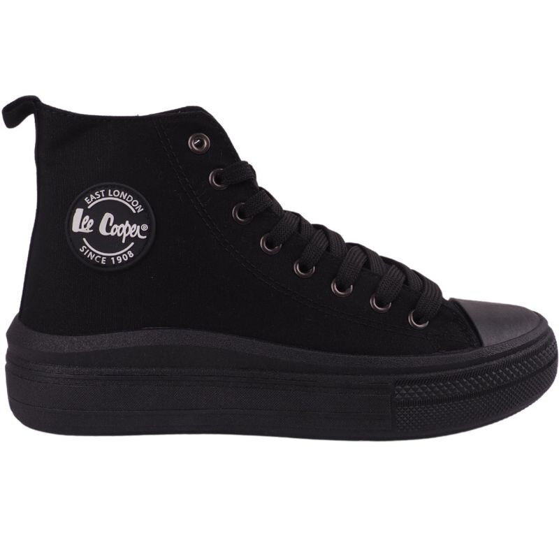 Černé dámské kotníčkové boty Lee Cooper, černá 38 i10_P66602_1:2013_2:34_