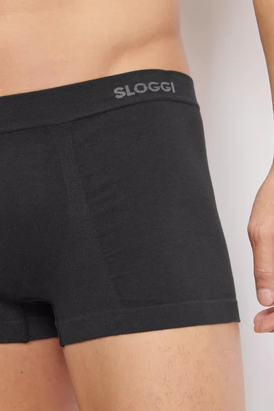 Černé pánské hipster boxerky GO Smooth - Sloggi