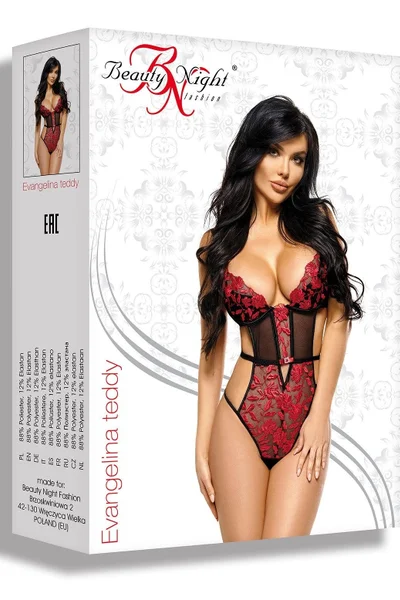 Erotické body Evangelina teddy - BEAUTY NIGHT FASHION