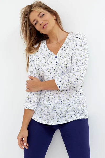 Květinové pyžamo pro ženy Cana S-XL