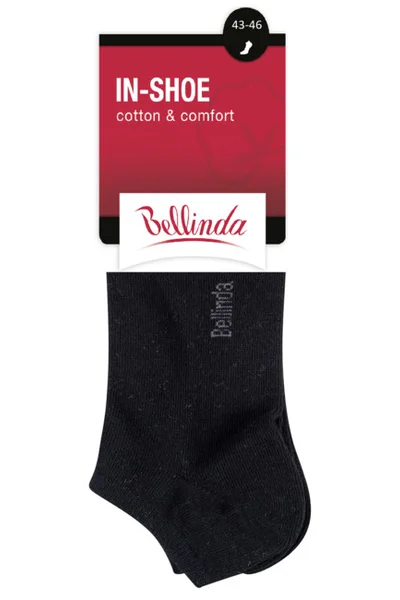 Krátké dámské ponožky IN-SHOE SOCKS - BELLINDA - bílá