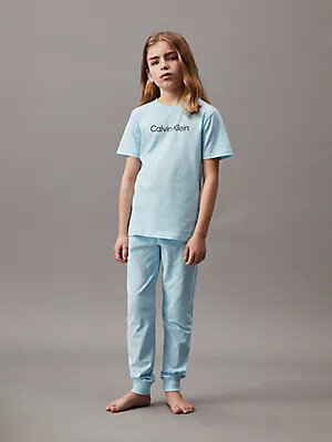 Pyžamo Calvin Klein Dětské Pletené Set i652_B70B7004780YW004
