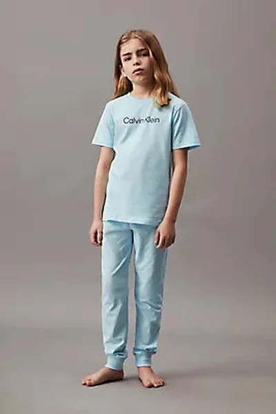 Pyžamo Calvin Klein Dětské Pletené Set