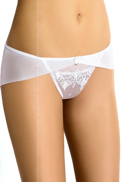 Dámské sexy kalhotky Primrose 4Y2B73 bílá - Axami