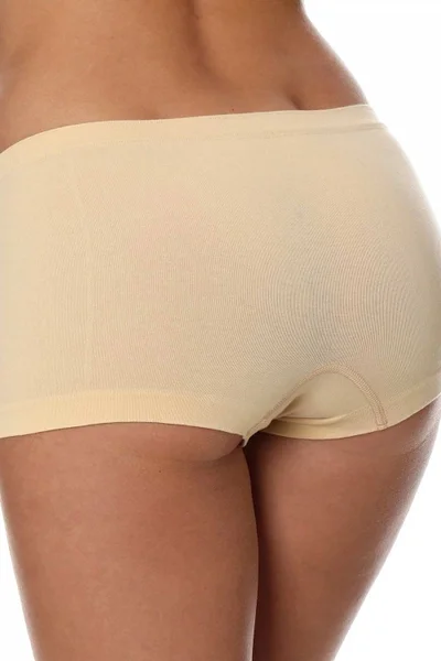 Bezešvé boxerky Comfort Cotton Beige - Brubeck