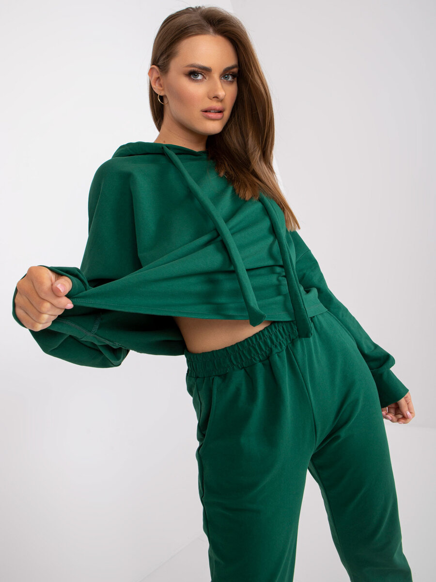 Zelený dámský set s mikinou a kalhotami - FPrice, L/XL i10_P63015_2:117_