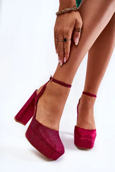 Zářivé dámské sandály - Glamour Step