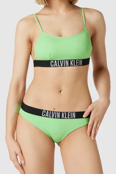 Dámský horní díl plavek Calvin Klein s nastavitelnými ramínky