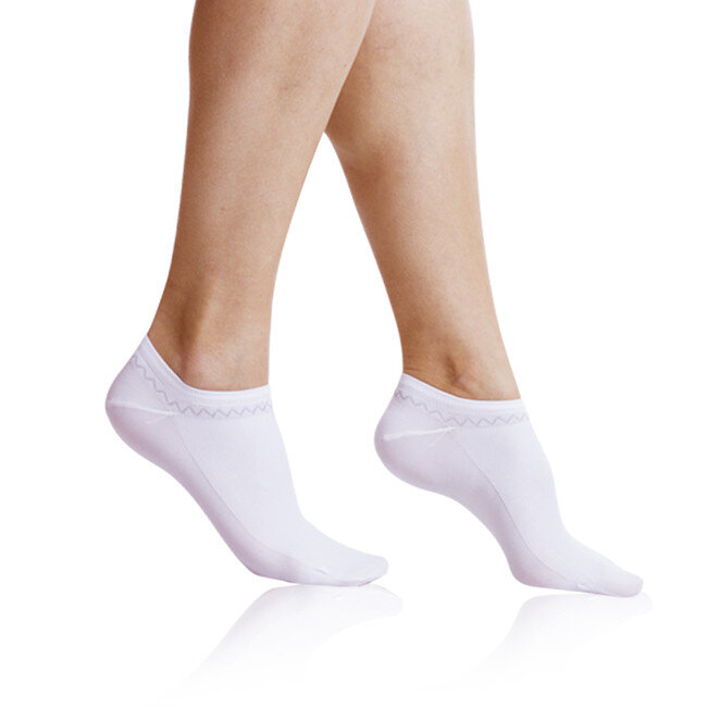 Dámské nízké ponožky FINE IN-SHOE SOCKS - BELLINDA - bílá, 39 - 42 i454_BE495917-920-42