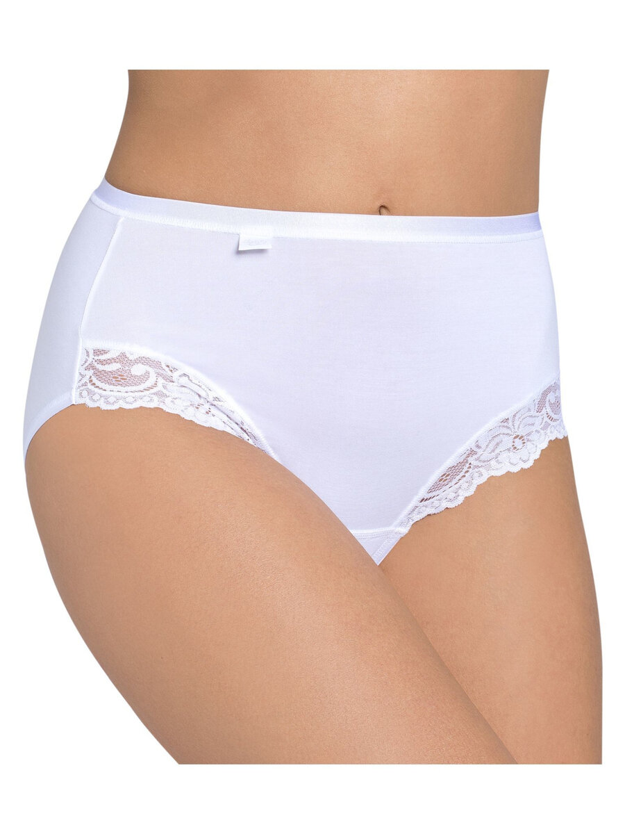 Dámské kalhotky Romance Maxi bílé - Sloggi, WHITE 44 i343_10031897-0003-44