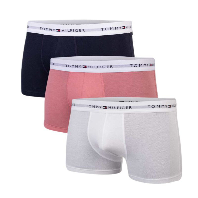 Pánské boxerky Tommy Hilfiger s logem 3 kusy Trunk M, S i476_96330576