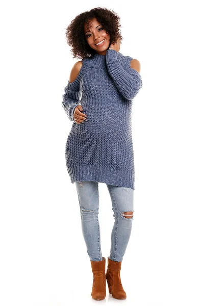 Dámský těhotenský svetr model 45501 PeeKaBoo