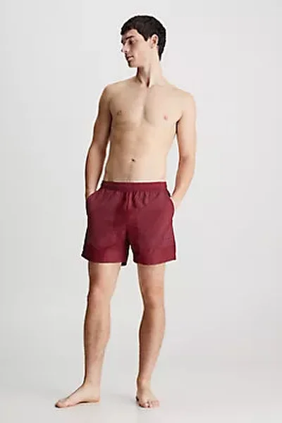 Střední plavky s šňůrkou pro muže - Calvin Klein