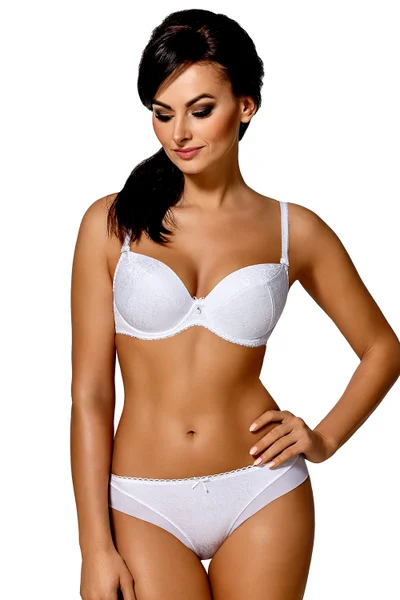 Dámské kalhotky 7N71 Jacquard white - Ava