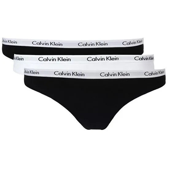 Dámské kalhotky 3pcs 7F2 vícebarevná - Calvin Klein, vícebarevná M i10_P45678_1:1299_2:91_