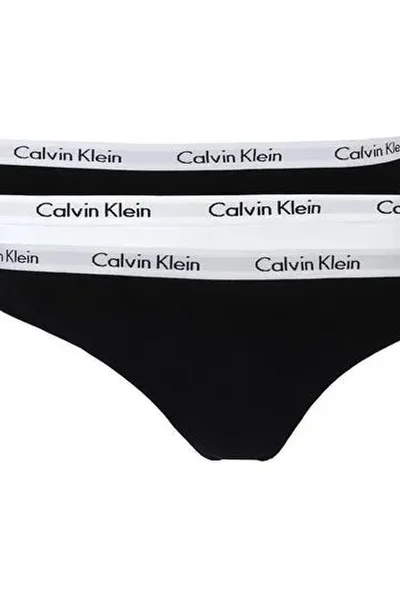 Dámské kalhotky 3pcs 7F2 vícebarevná - Calvin Klein