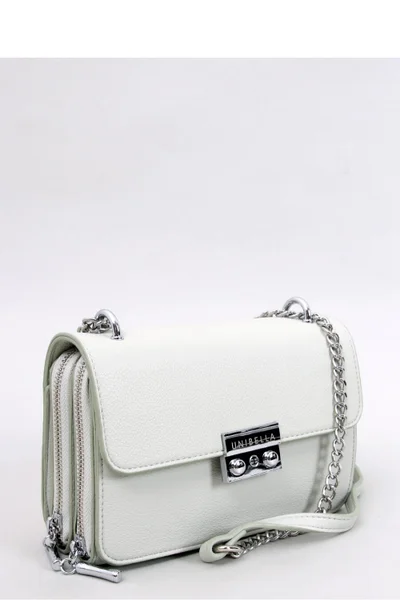 Stříbrná postbag kabelka - Inello elegance