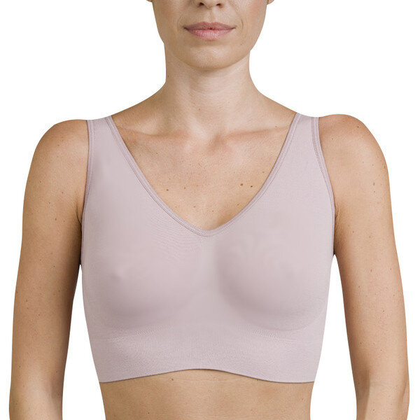 Podprsenka pro ženy bez kostic sportovního typu EASY BRA - BELLINDA - tmavě růžová, XL i454_BU815703-186-XL