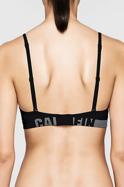 Podprsenka pro ženy bez kostice 2P7B černá - Calvin Klein