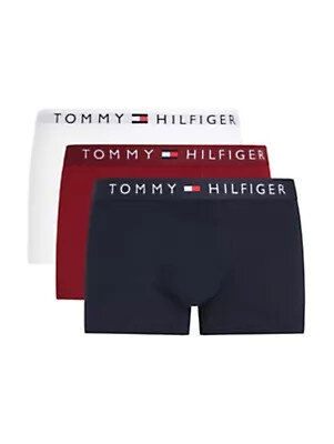 Mužské boxerky 3P TRUNK WB - Tommy Hilfiger, S i652_UM0UM031810SZ001