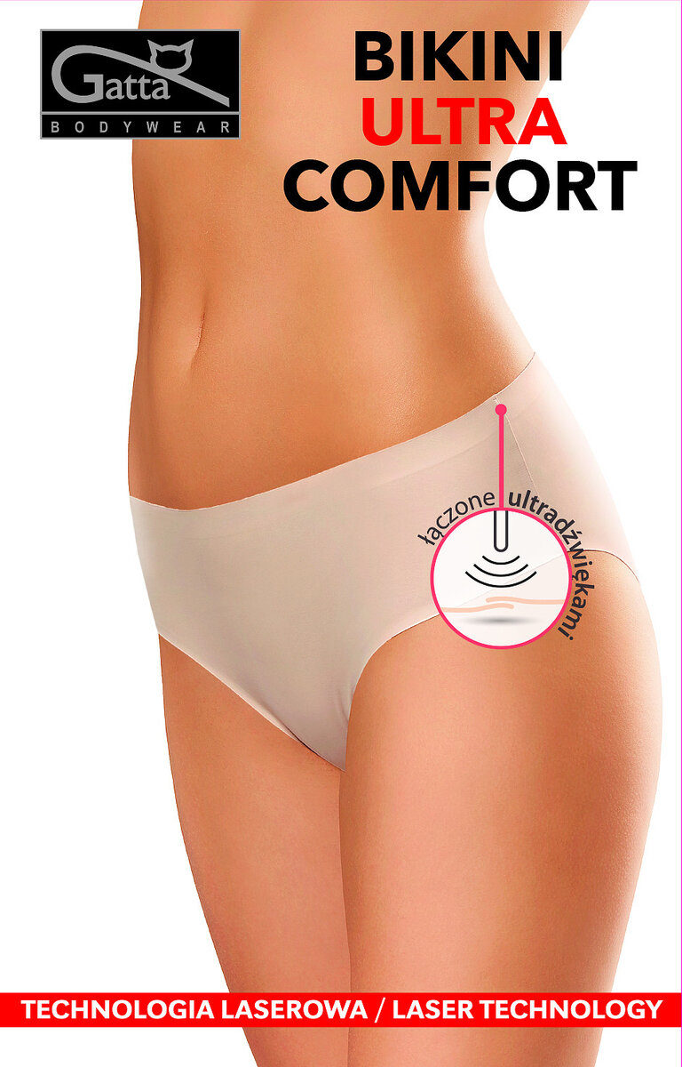 Dámské kalhotky Gatta DK969 Bikini Ultra Comfort, béžová/dec.béžová M i384_61708216
